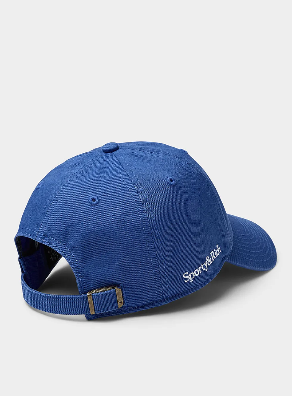 Pure blue embroidered Yankees baseball cap