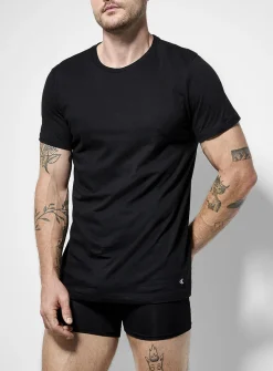 Pure cotton crew neck undershirts