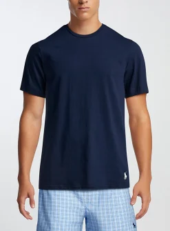 Pure cotton crew-neck undershirt