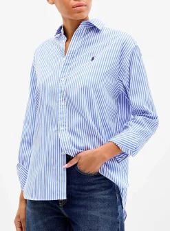 Pure cotton striped shirt