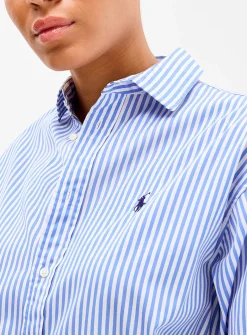 Pure cotton striped shirt