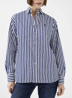 Pure cotton striped shirt