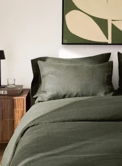 Pure European linen pillow sham