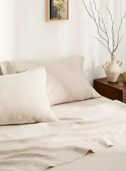 Pure European linen pillowcases