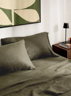 Pure European linen pillowcases