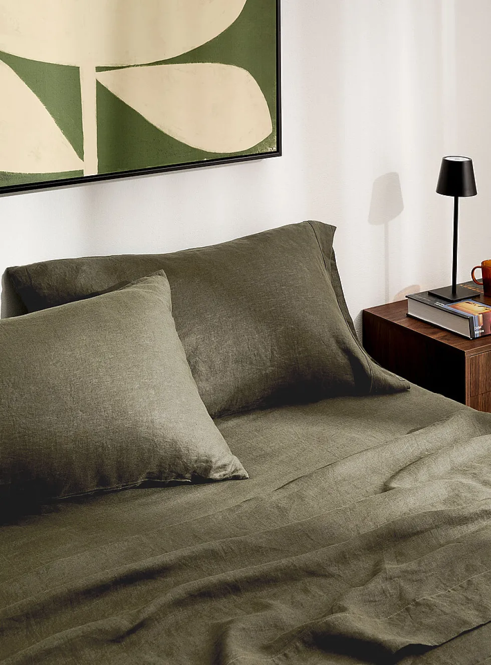 Pure European linen pillowcases