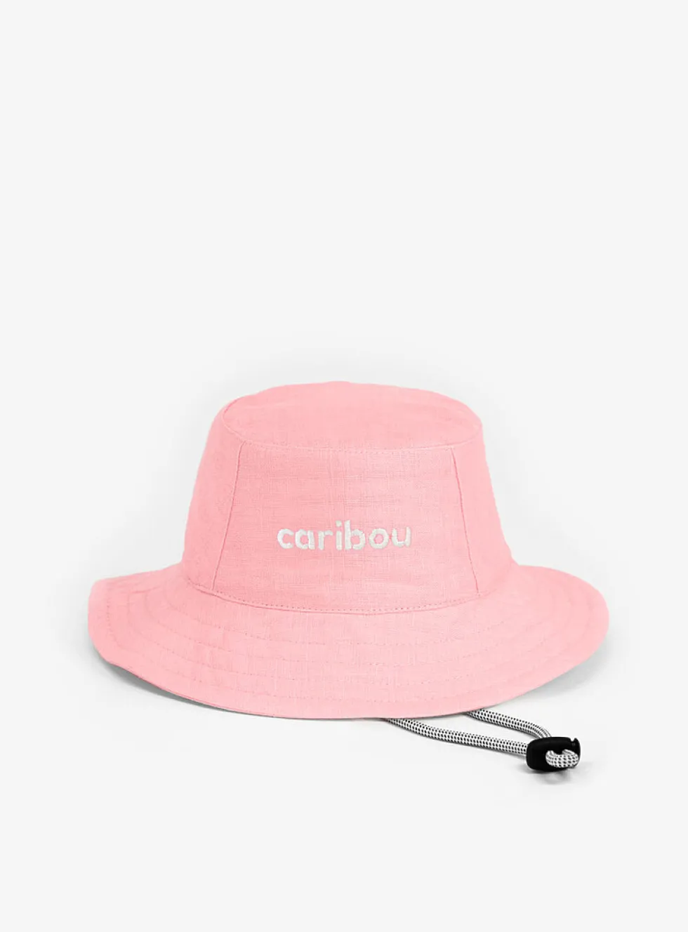 Pure linen colourful bucket hat