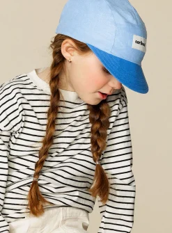 Pure linen colourful cap