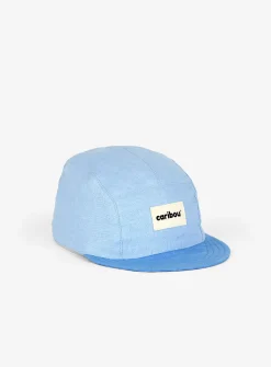 Pure linen colourful cap