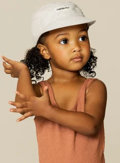 Pure linen colourful cap