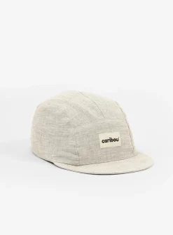 Pure linen colourful cap