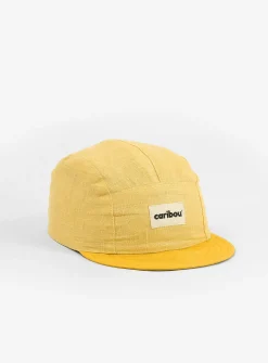 Pure linen colourful cap