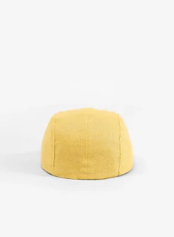 Pure linen colourful cap