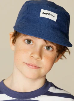 Pure linen colourful cap