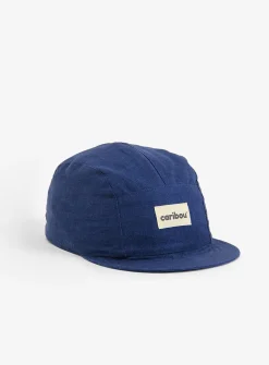 Pure linen colourful cap