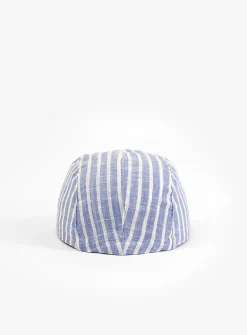 Pure linen colourful cap
