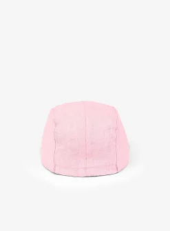 Pure linen colourful cap