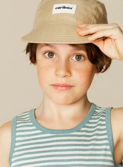 Pure linen colourful cap