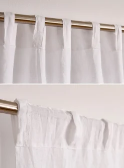 Pure linen curtain