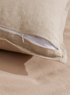 Pure linen cushion cover