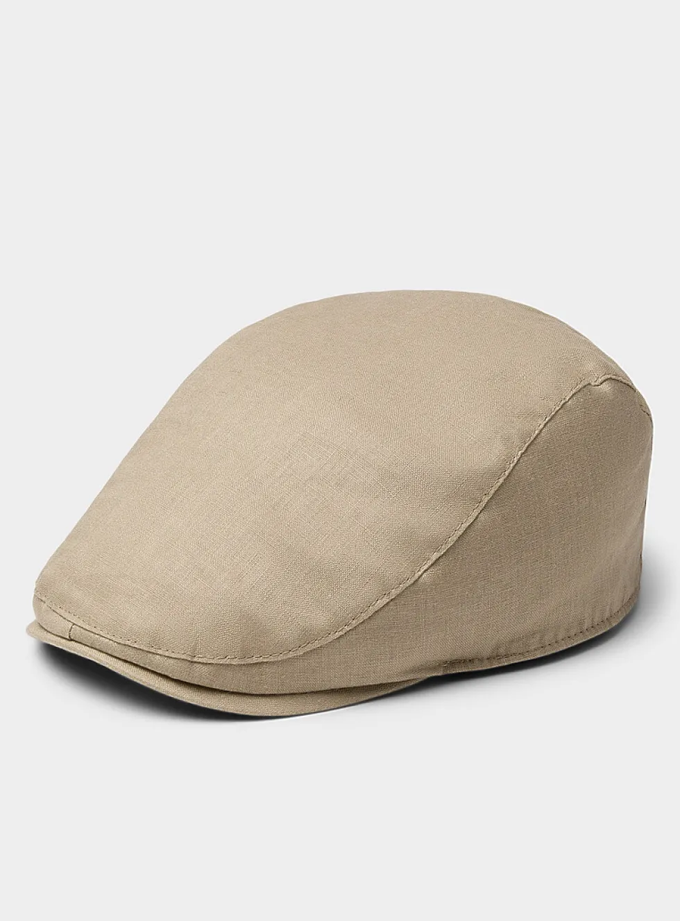 Pure linen driver cap