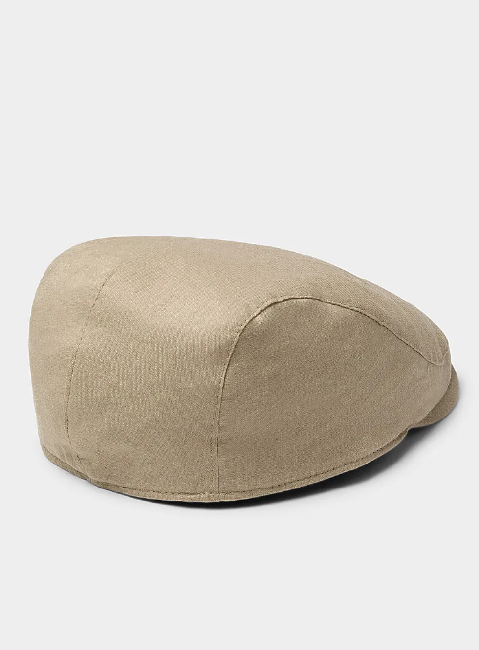 Pure linen driver cap