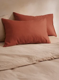 Pure linen pillow cases