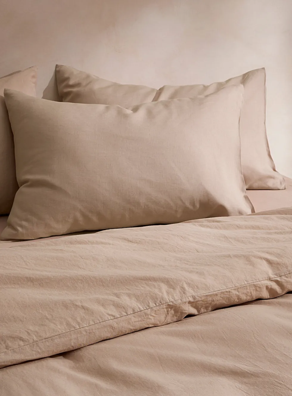 Pure linen pillow cases