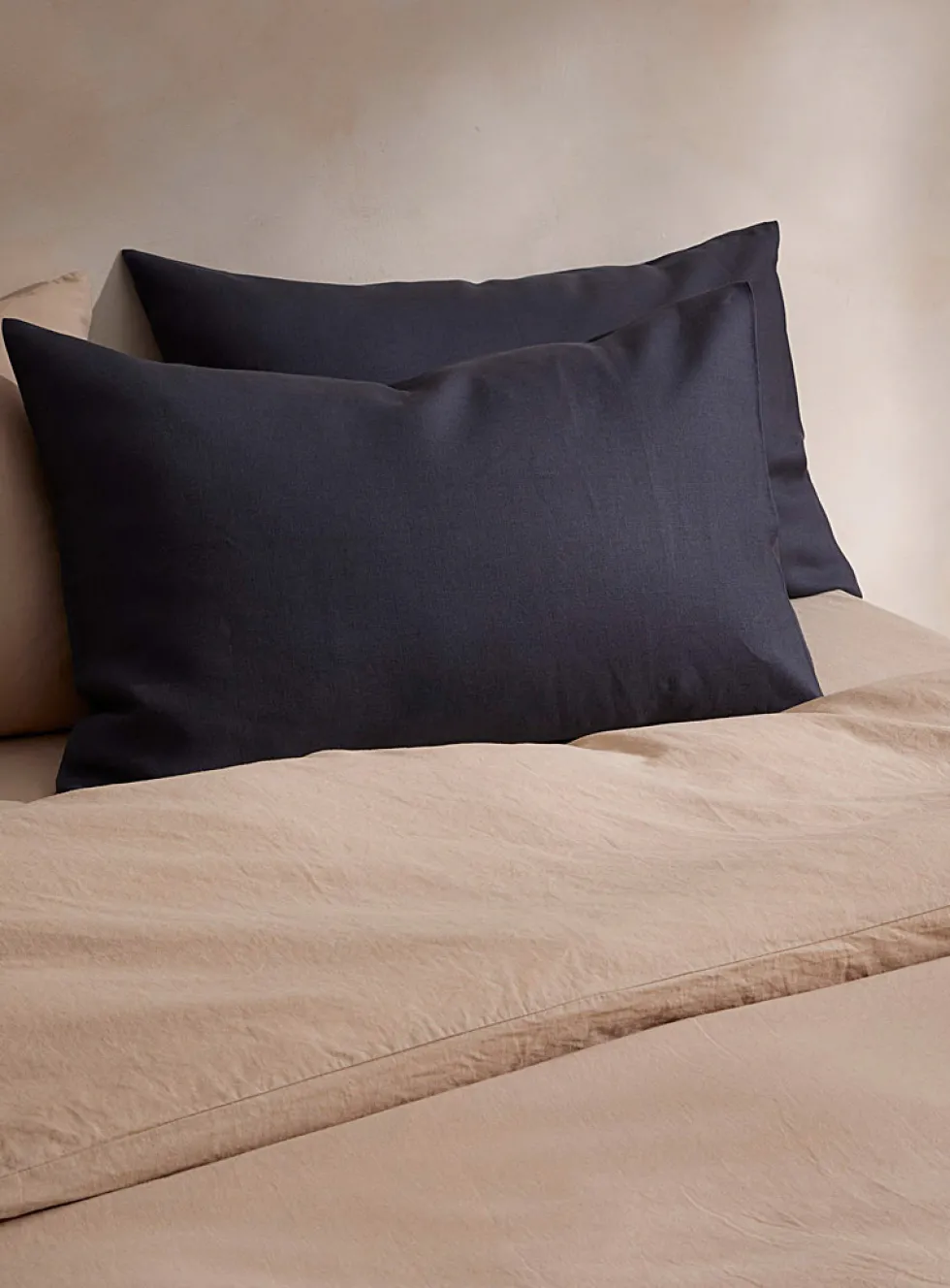 Pure linen pillow cases