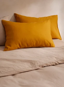 Pure linen pillow cases