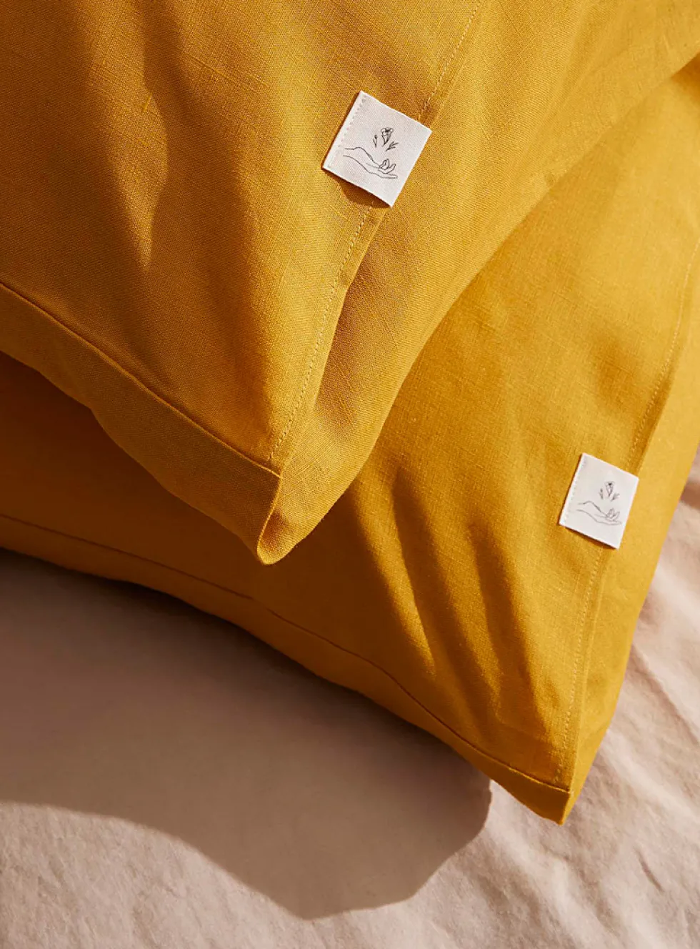 Pure linen pillow cases