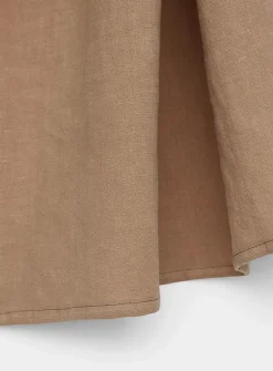 Pure linen shawl