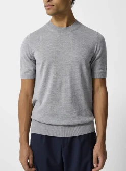 Pure Merino short-sleeve sweater
