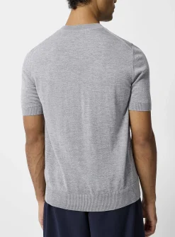 Pure Merino short-sleeve sweater