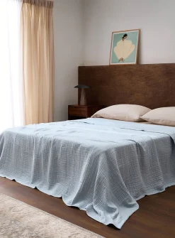 Pure organic cotton gauze blanket