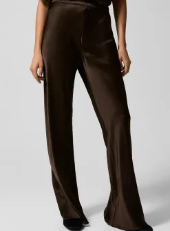 Pure silk pant