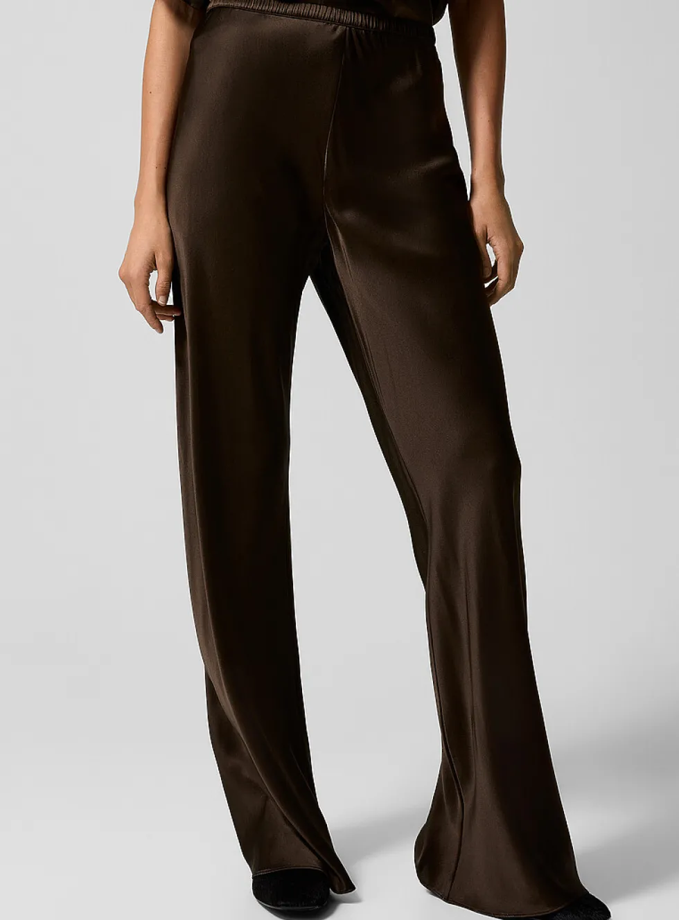 Pure silk pant