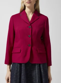 Pure virgin wool cropped blazer