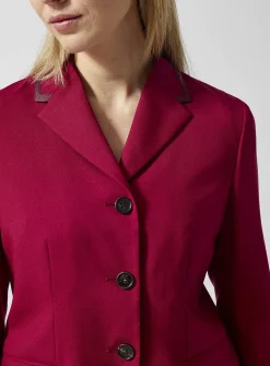 Pure virgin wool cropped blazer