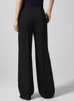 Pure virgin wool flared pant