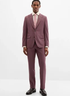 Pure wool purple suit