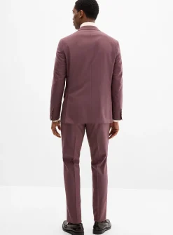 Pure wool purple suit