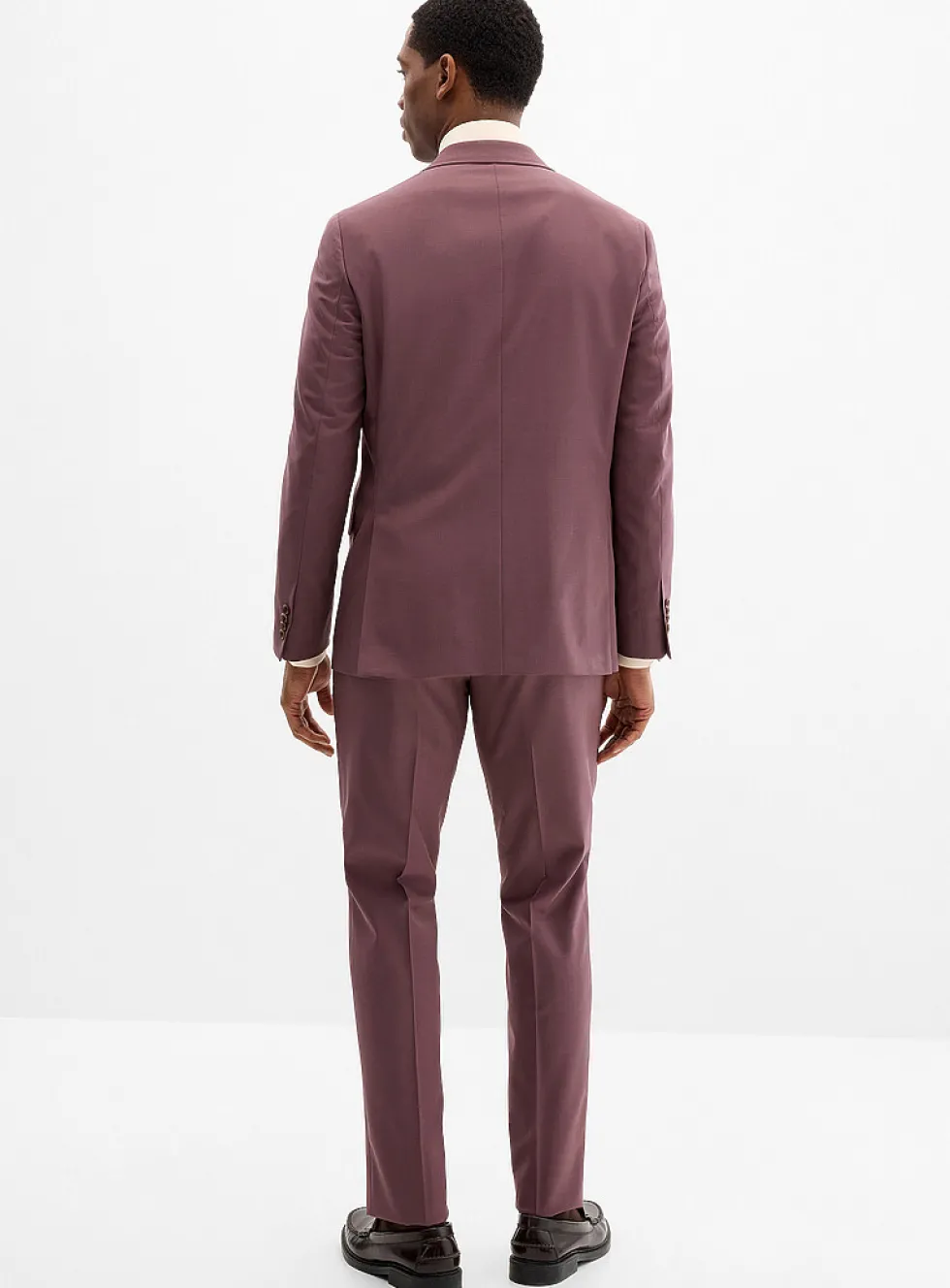 Pure wool purple suit
