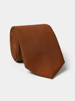 Pure wool solid tie