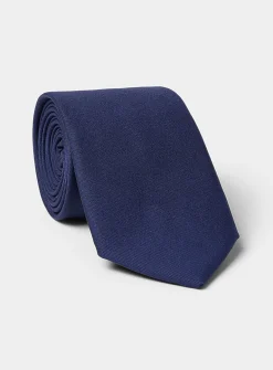 Pure wool solid tie