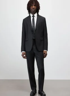Pure wool suit