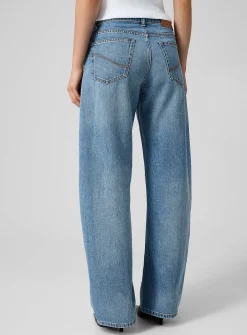 PURE.TECH curved-leg jean