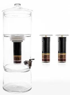 PURGLASS filtered water dispenser