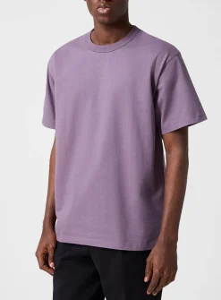 Purple arched logo T-shirt