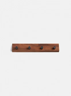 Pyramid four peg hook wall rack